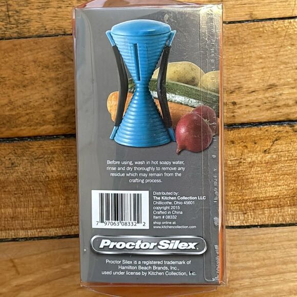 NIB Proctor Silex Handheld Vegetable Spiral Cutter Red - Picture 4 of 7